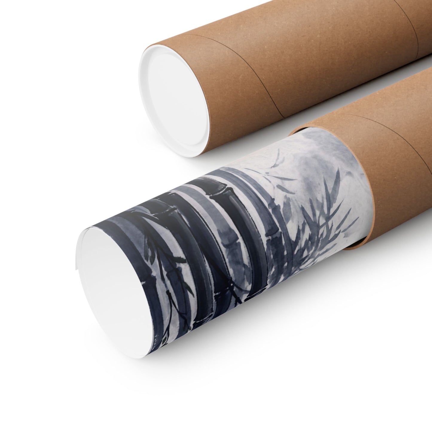 Bamboo Grove Spring Wall Art Print | Zen Peaceful Design