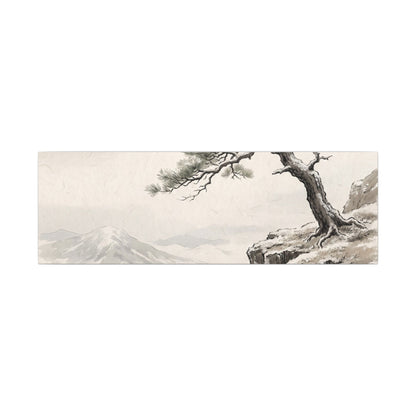 Seijaku Pine Tree Canvas Art - Japandi Japanese Pattern