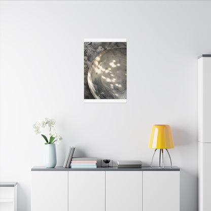 Ceramic Bowl Watercolor Canvas Art | Warm Japandi Art