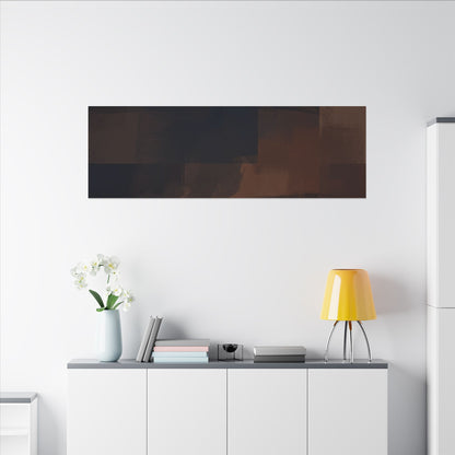 Wabi-sabi Minimal-line Japandi Charcoal Canvas Art