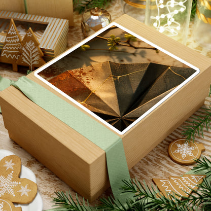 Artful Paper Fold Sticker - Broken Beauty Kintsugi