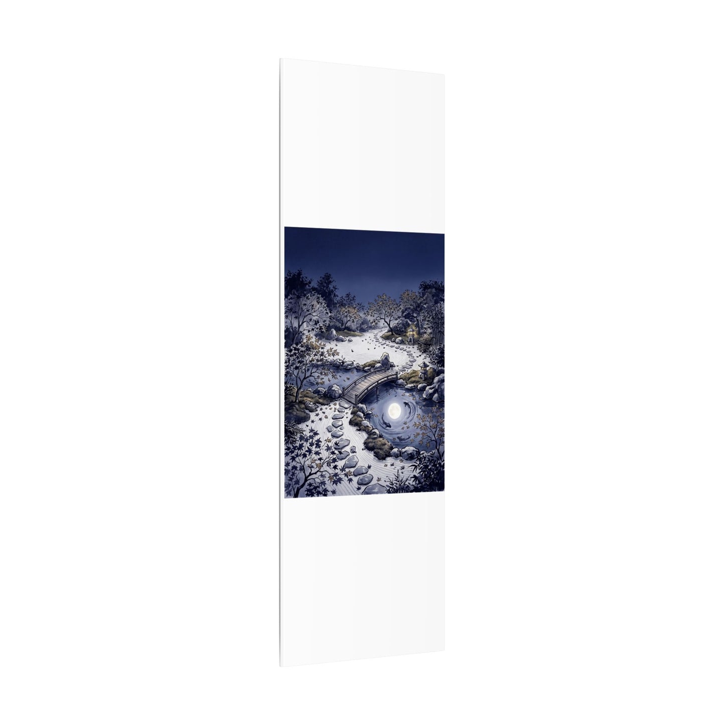 Torii Gate Enso Canvas Art | Contemplative Zen Art