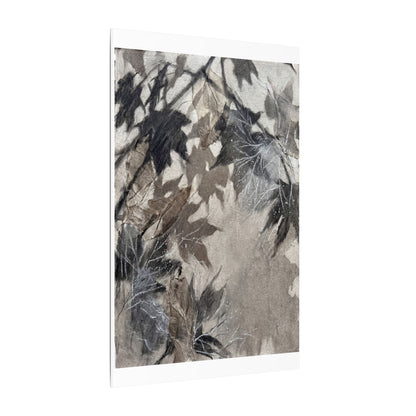 Shadow Play Texture Canvas Art | Cozy Japandi Art
