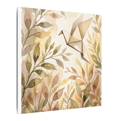 Fukinsei Paper Fold Canvas Art - Japandi Watercolor