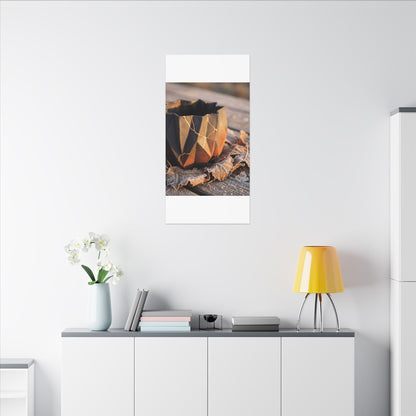 Paper Fold Gold Repair Canvas Art | Philosophical Kintsugi Art
