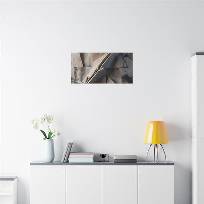 Paper Fold Canvas Art | Spring Japandi Japanese Pattern Art