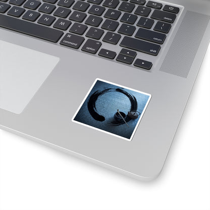 Tea Ceremony Winter Sticker | Zen Serene Design