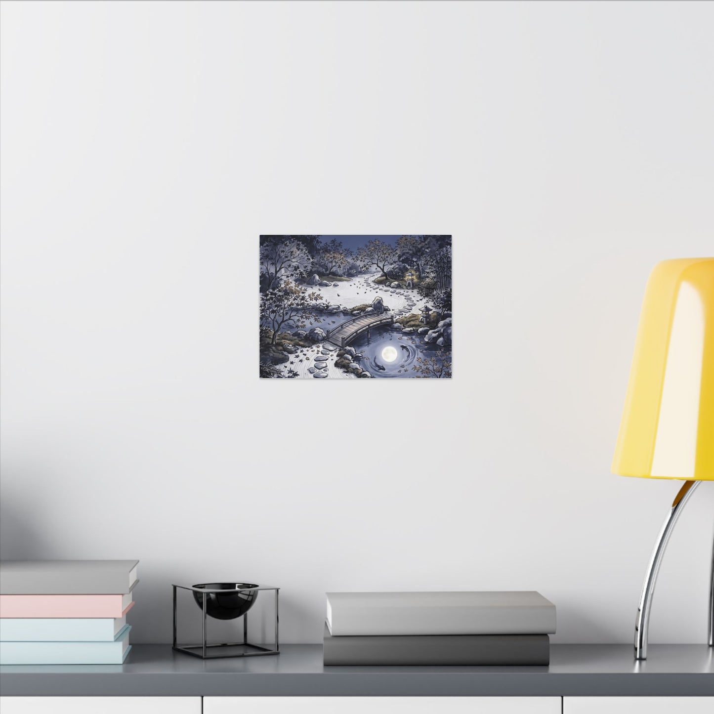 Torii Gate Enso Canvas Art | Contemplative Zen Art