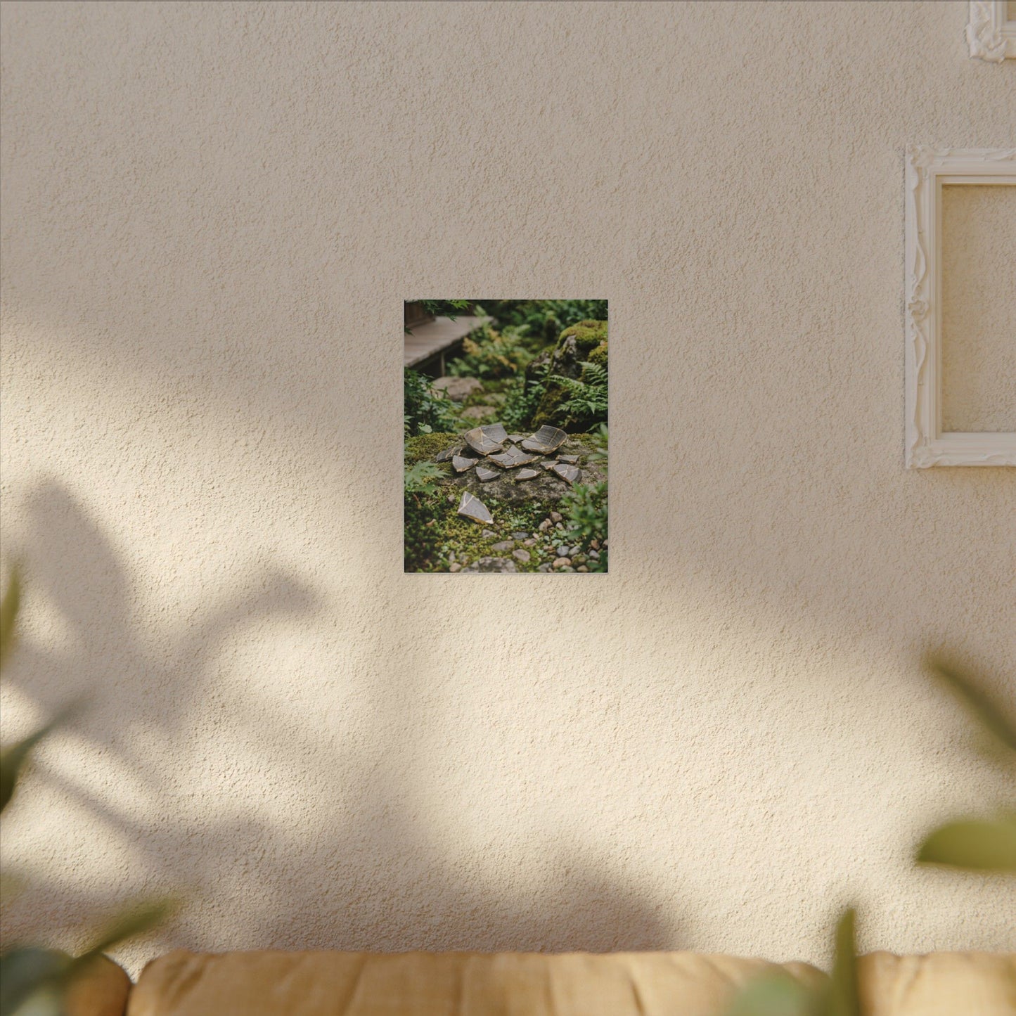 Summer Broken Pottery Gold Repair Canvas Art | Resilient Decor