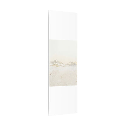 Mountain Mist Winter Canvas Art | Japandi Warm Design
