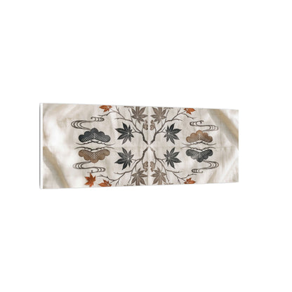 Elegant Silk Drape Canvas Art - Japanese Pattern Japandi