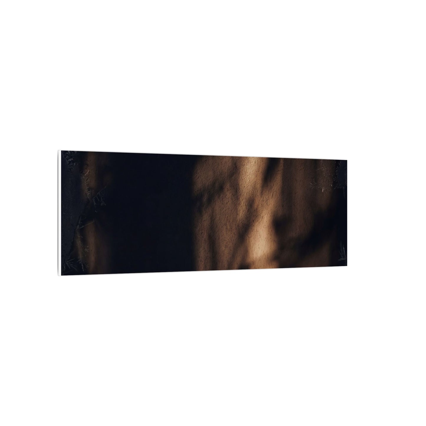 Winter Shadow Play Moody Minimal Canvas Art | Luxurious Decor