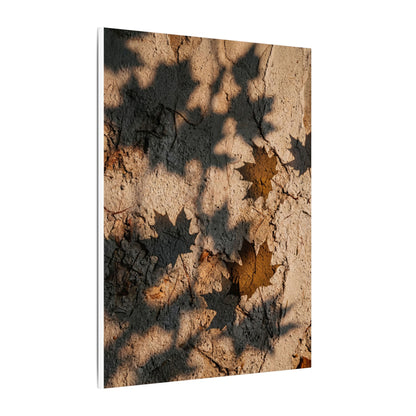 Cozy Shadow Play Canvas Art - Texture Japandi