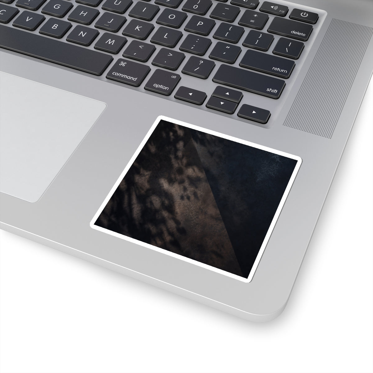 Shadow Play Moody Minimal Sticker | Luxurious Dark Japandi Art