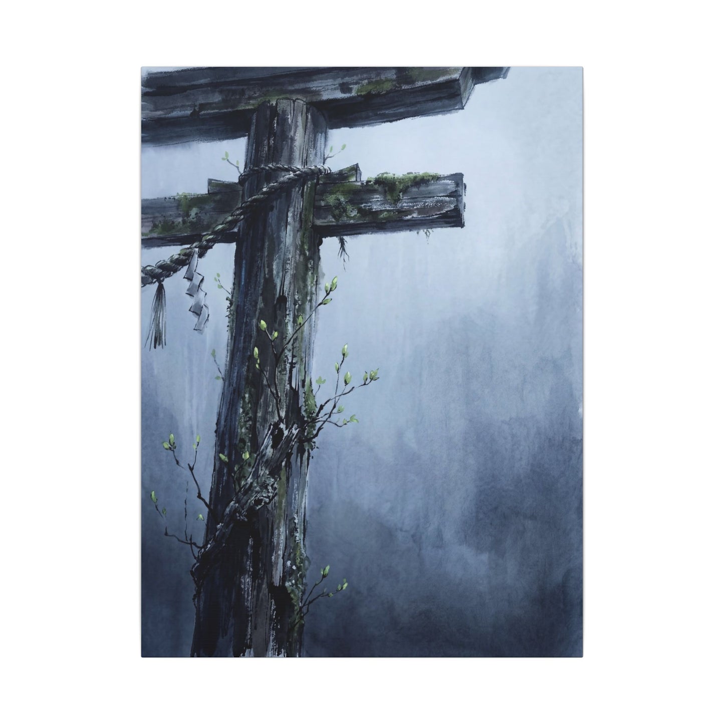 Spring Broken Pottery Broken Beauty Canvas Art | Artful Decor