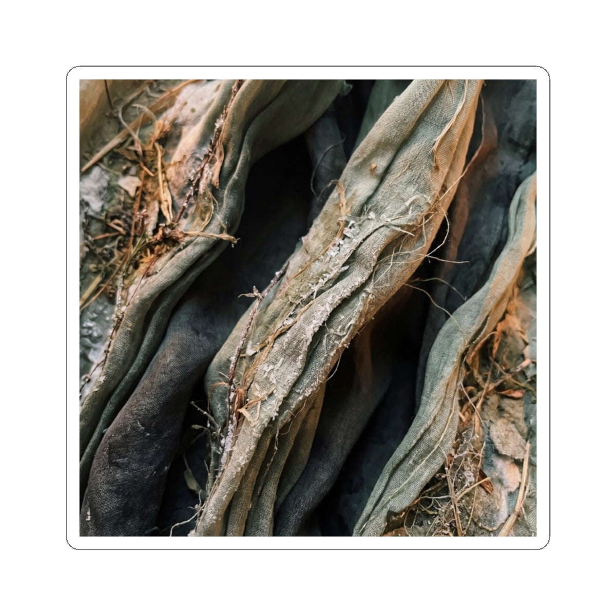 Winter Silk Drape Texture Sticker | Cozy Decor