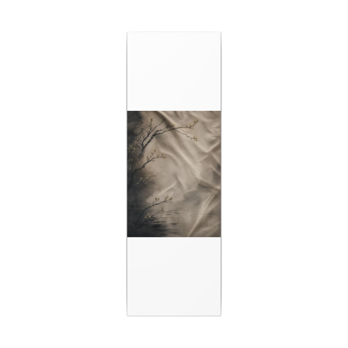 Silk Drape Canvas Art | Spring Japandi Japanese Pattern Art
