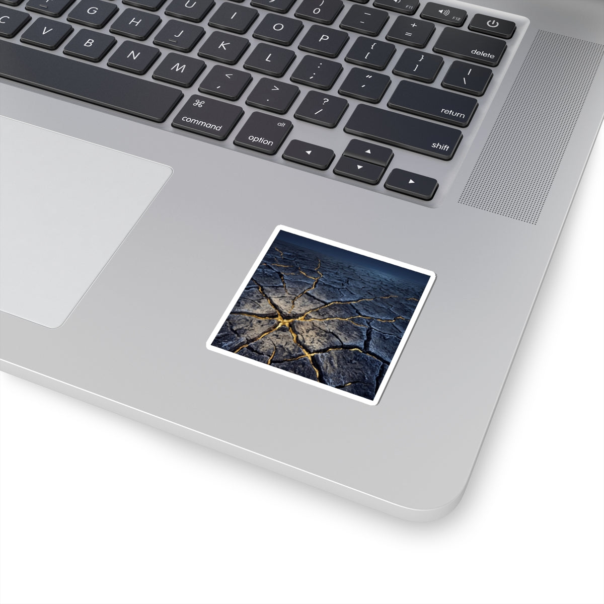 Ma Cracked Earth Sticker - Kintsugi Broken Beauty
