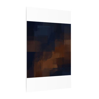 Wabi-sabi Minimal-line Japandi Charcoal Canvas Art