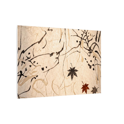 Golden Hour Shoji Screen Canvas Art - Japandi Fukinsei