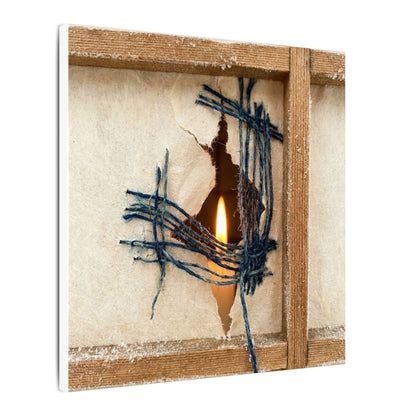 Winter Shoji Screen Broken Beauty Canvas Art | Resilient Decor