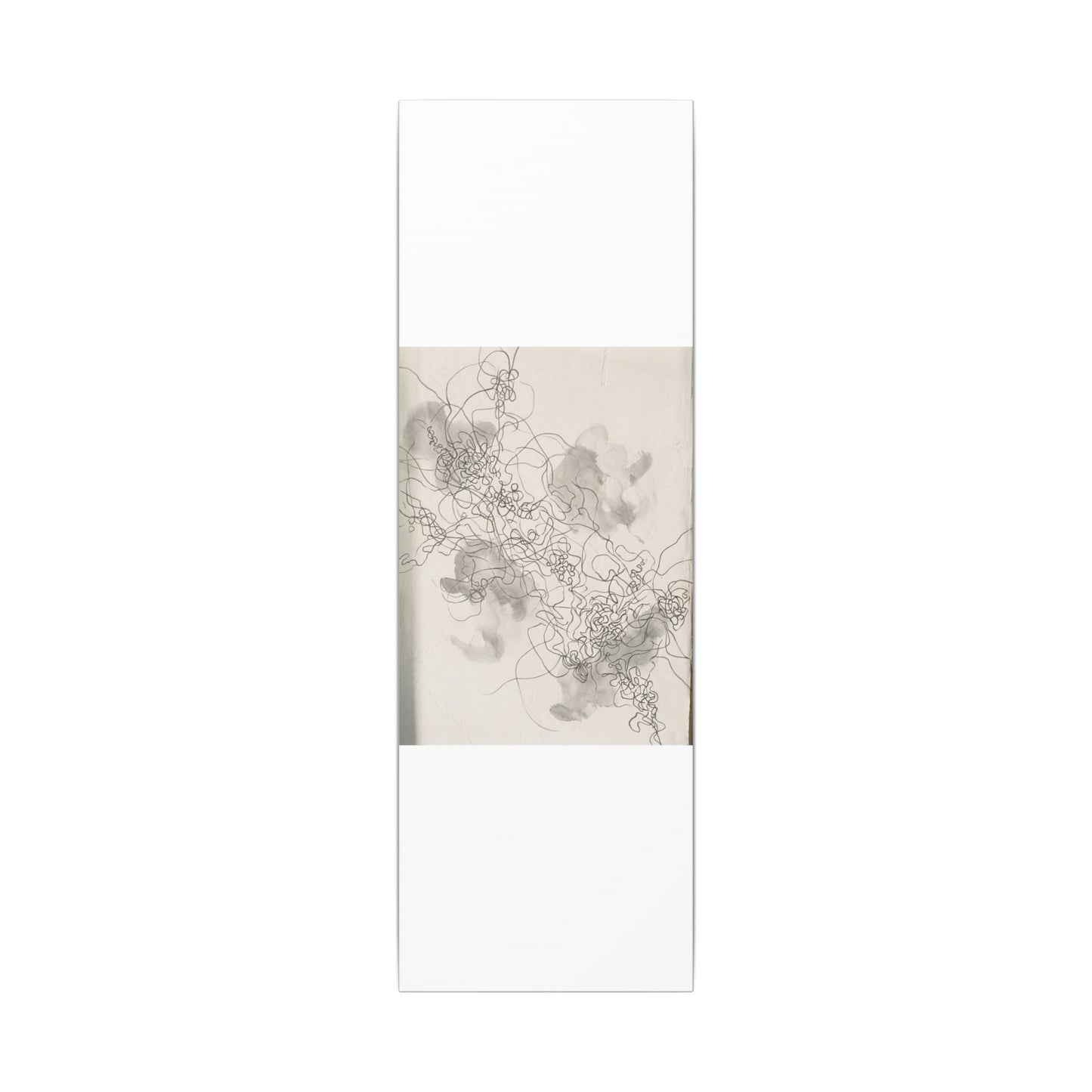 Summer Shadow Play Minimal Line Canvas Art | Earthy Decor