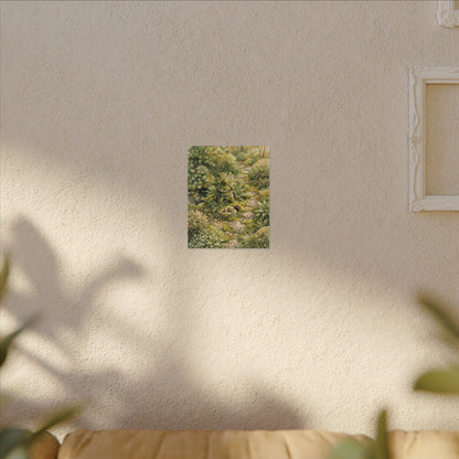 Datsuzoku Stone Lantern Canvas Art - Japandi Watercolor