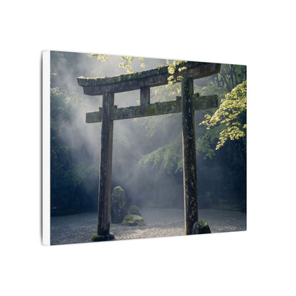 Torii Gate Canvas Art | Spring Zen Karesansui Art