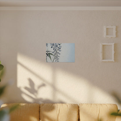 Zen Wisteria in Moonlight | Ukiyo E Inspired Canvas Art