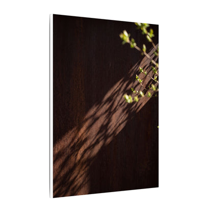 Rust Patina Moody Minimal Canvas Art | Sophisticated Dark Japandi Art