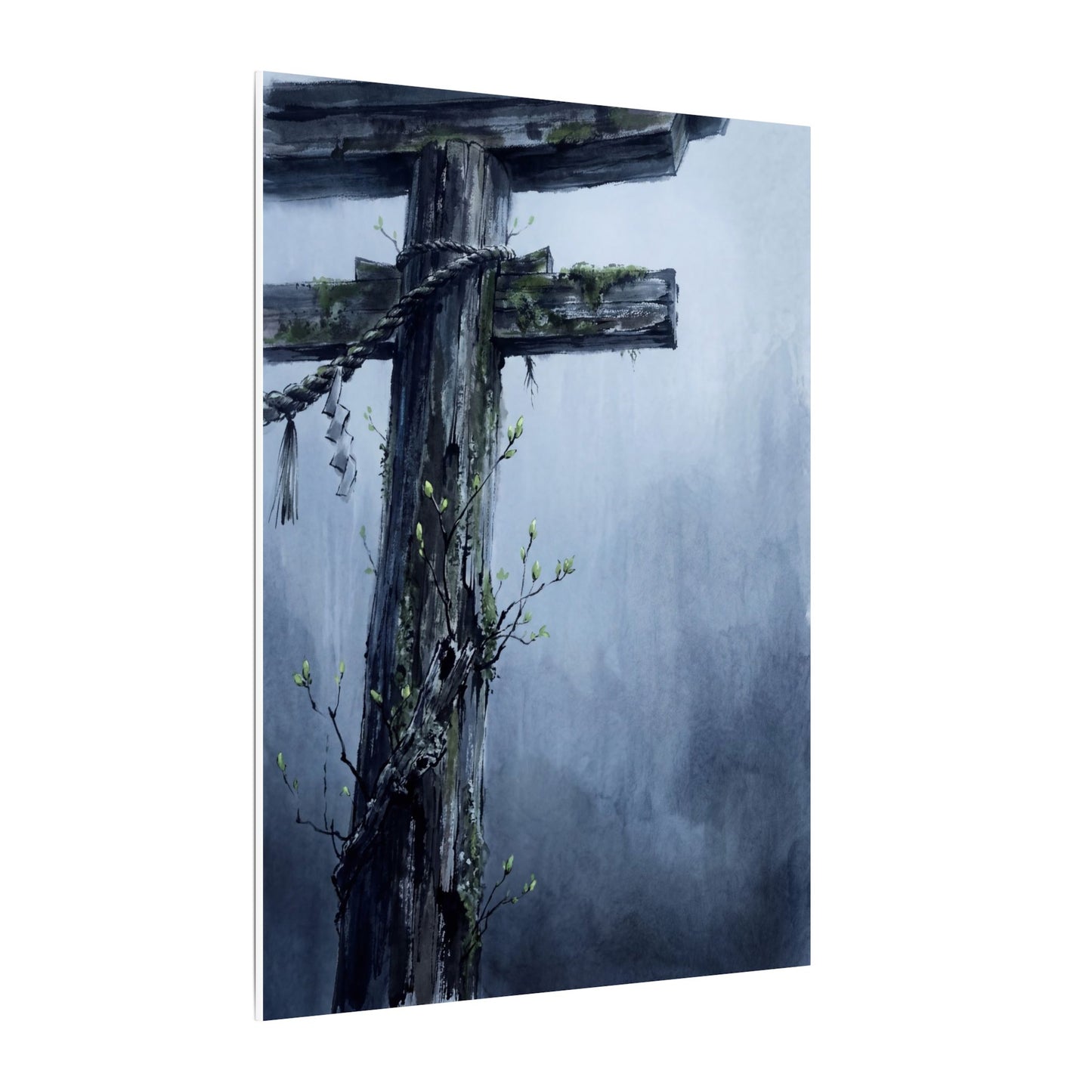 Spring Broken Pottery Broken Beauty Canvas Art | Artful Decor