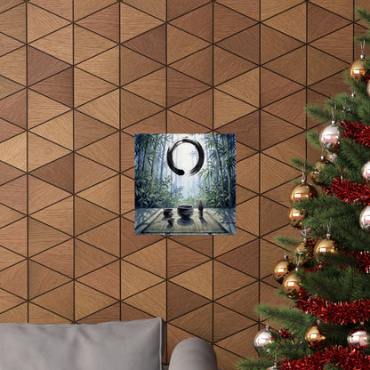 Summer Tea Ceremony Enso Wall Art Print | Peaceful Decor