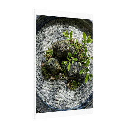 Zen Ceramic Bowl in Dappled | Karesansui Canvas Art