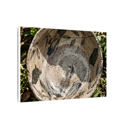 Elegant Ceramic Bowl Canvas Art - Japanese Pattern Japandi