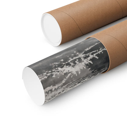 Dappled Incense Smoke Wall Art Print - Zen Seijaku