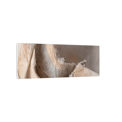 Japandi Paper Fold in Candlelight | Watercolor Canvas Art