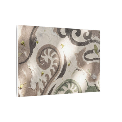 Dappled Ink Brushstroke Canvas Art - Japandi Ma