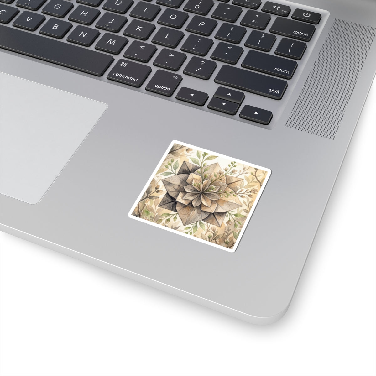 Golden Hour Paper Fold Sticker - Japandi Mono No Aware