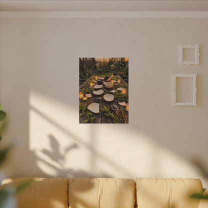 Broken Pottery Spring Canvas Art | Kintsugi Beautiful Design