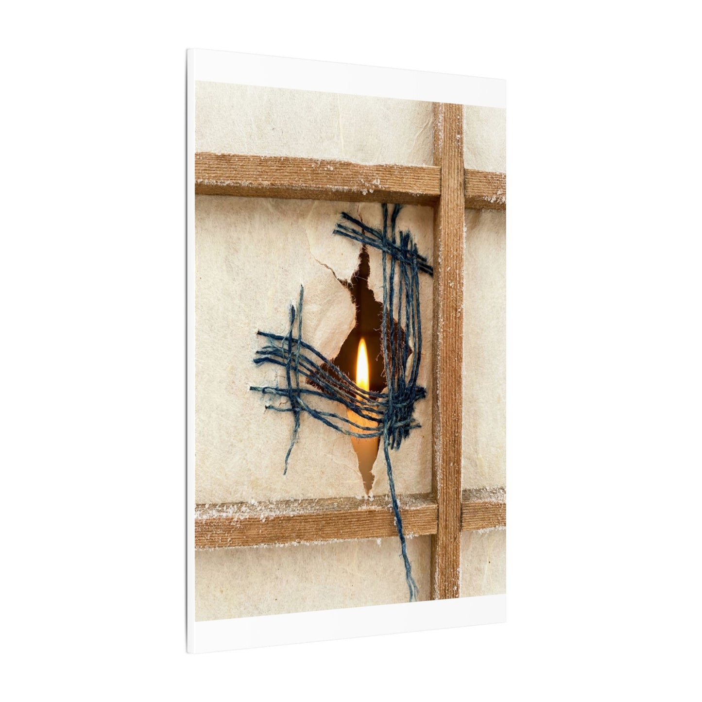 Winter Shoji Screen Broken Beauty Canvas Art | Resilient Decor