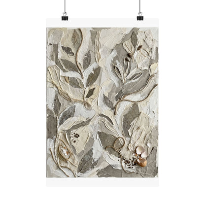 Japandi Textured Wall Art Print Art Print