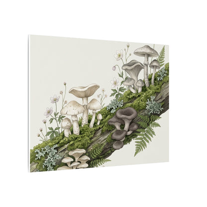Dried Flowers Spring Canvas Art | Japandi Neutral Design