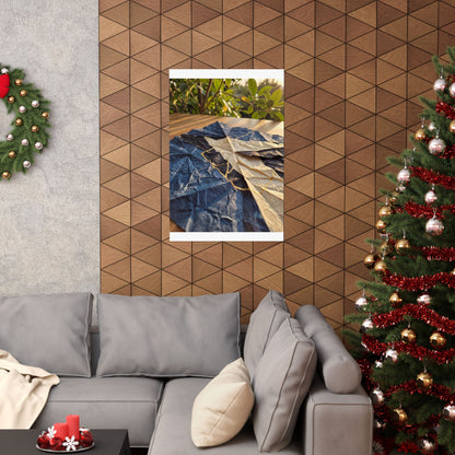 Paper Fold Summer Wall Art Print | Kintsugi Beautiful Design