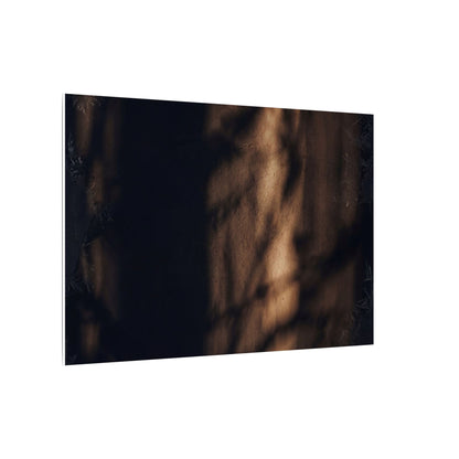 Winter Shadow Play Moody Minimal Canvas Art | Luxurious Decor
