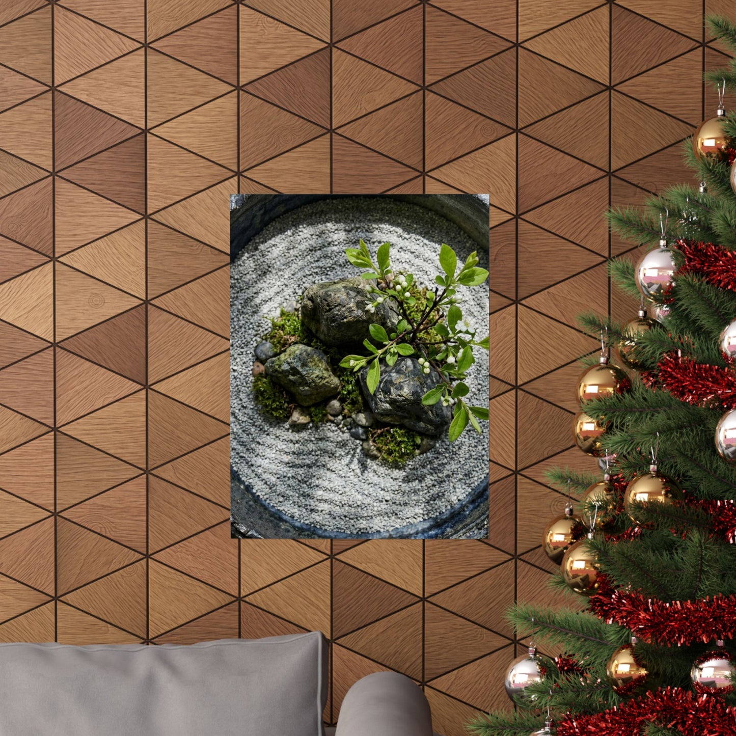 Ceramic Bowl Spring Wall Art Print | Zen Tranquil Design