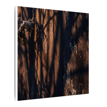 Golden Hour Shadow Play Canvas Art - Dark Japandi Fukinsei