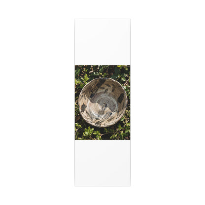 Elegant Ceramic Bowl Canvas Art - Japanese Pattern Japandi