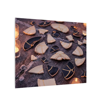 Winter Broken Pottery Broken Beauty Canvas Art | Beautiful Decor