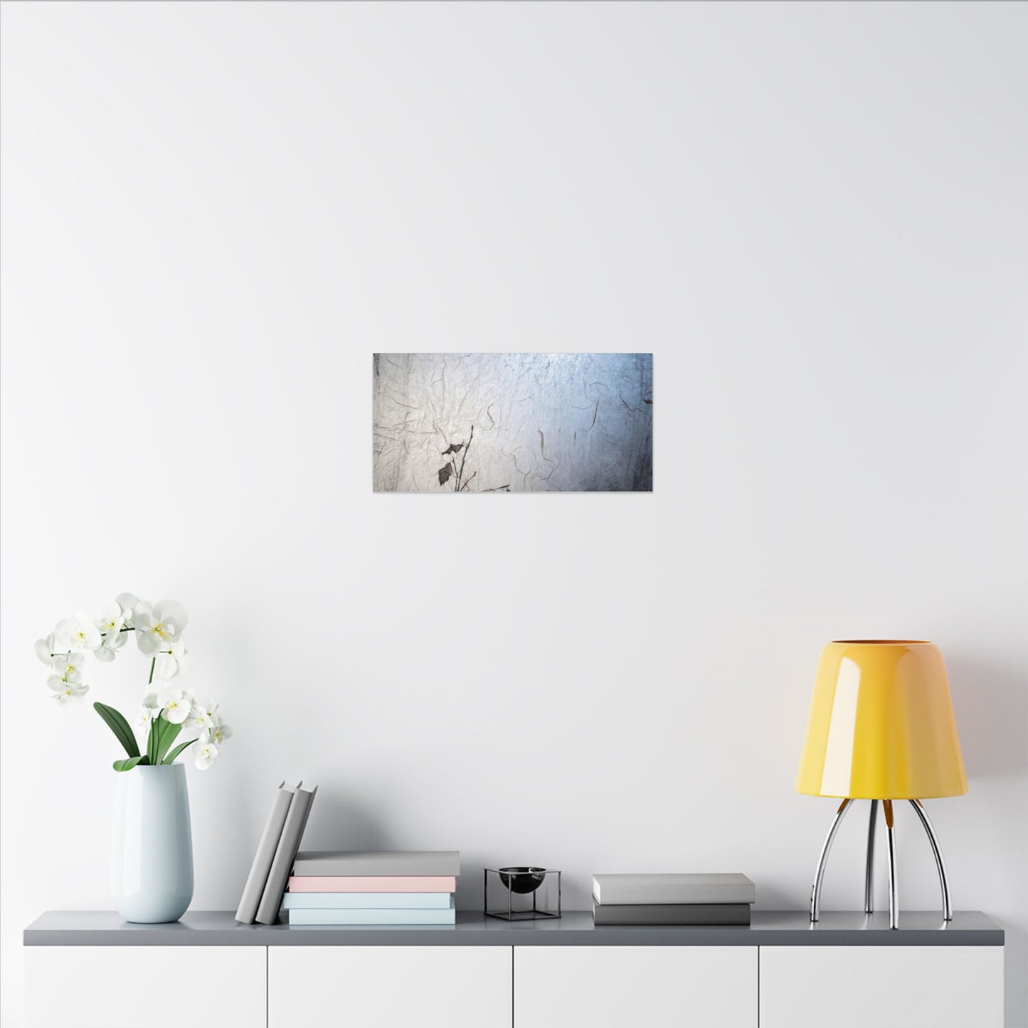 Moonlight Shoji Screen Canvas Art - Japandi Shibui