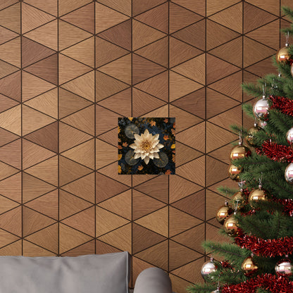 Lotus Flower Gold Repair Wall Art Print | Artful Kintsugi Art